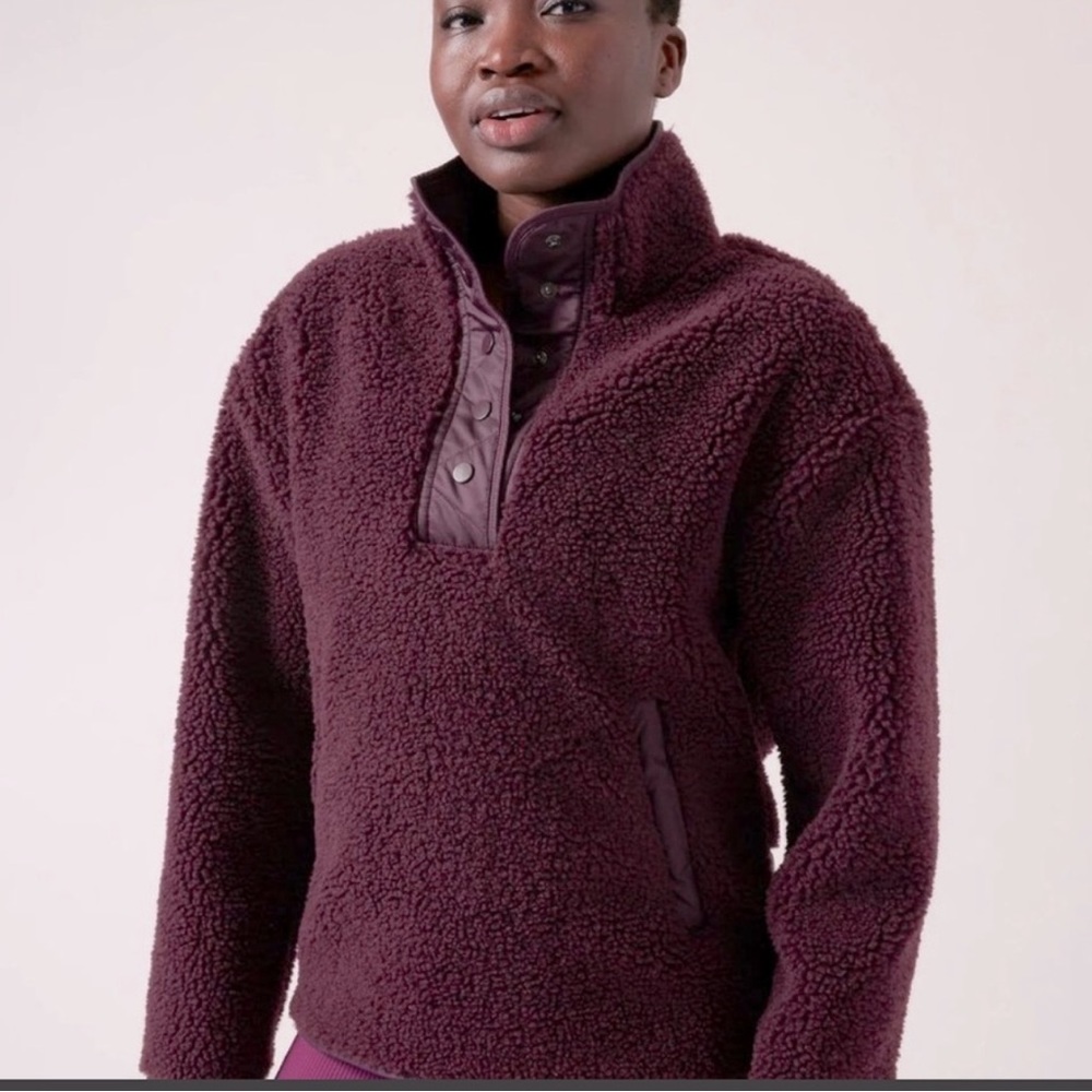 ATHLETA Cozy Sherpa Size 2X